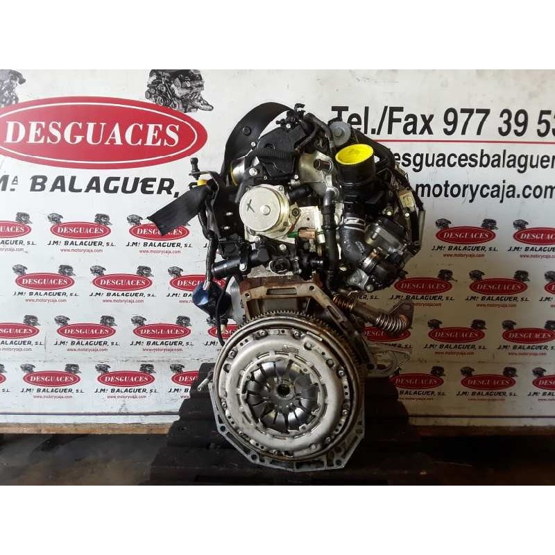Motor RENAULT KADJAR 1.5 dCi D FAP Energy (110 CV) segunda mano Ref K9K646