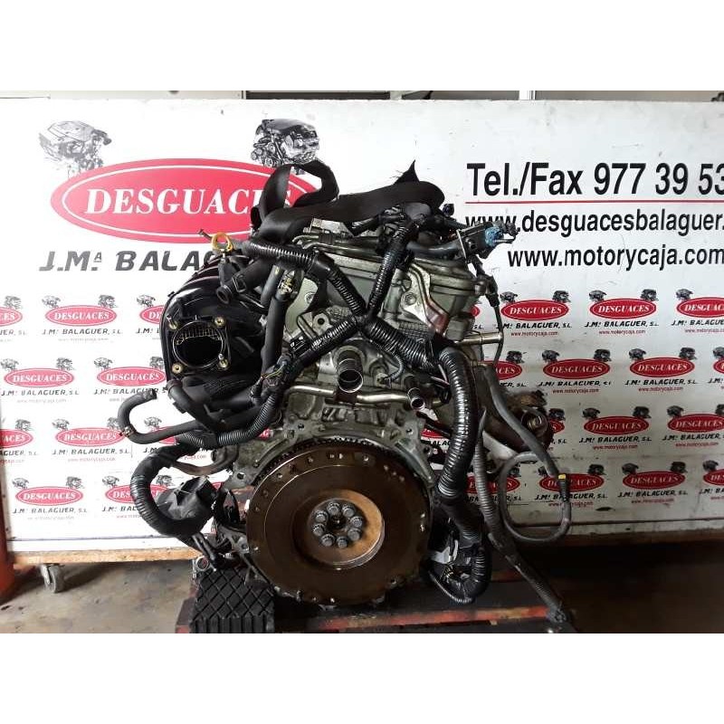 Motor TOYOTA AURIS 1.6 16V (124 CV) segunda mano Ref 1ZRFE