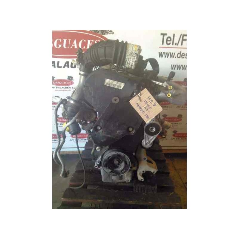 Motor VOLKSWAGEN SHARAN 1.8 20V Turbo (150 CV) segunda mano Ref AJH