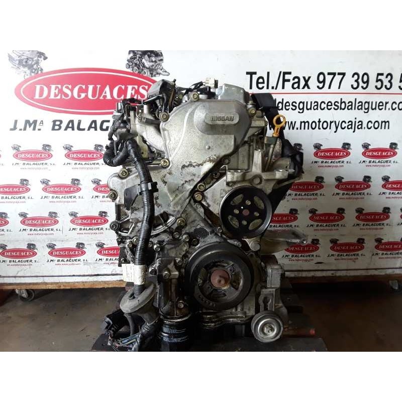 Motor NISSAN ALMERA 2.2 16V Turbodiesel (110 CV) segunda mano Ref YD22